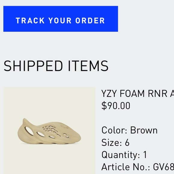 Yeezy foam runner - Picture 1 of 1